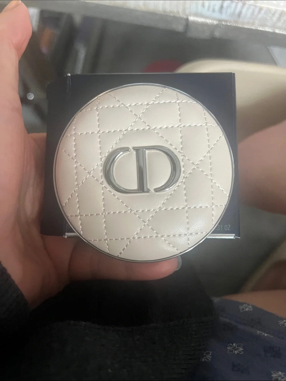Dior Forever Nude Matte Filter Blurring Setting Powder – Deep Navy Packaging